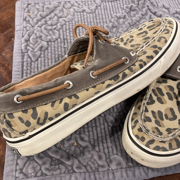 Leopard Sperry Top-Siders -Sz 8 - Picture 10 of 10